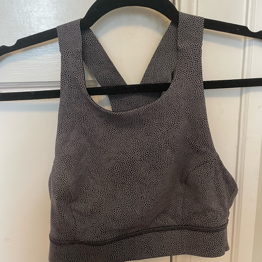 Lululemon Fast and Free Highneck Sports Bra